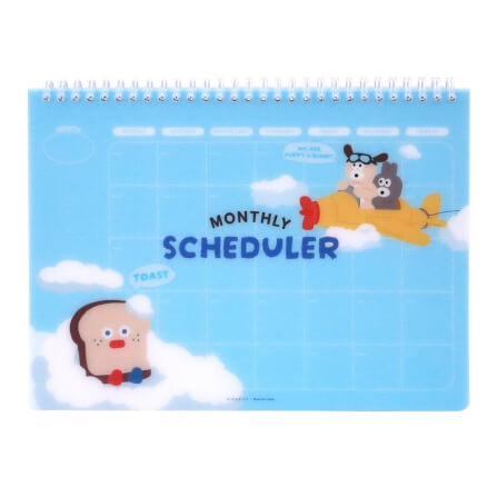 สมุดแพลนเนอร์ Ropamoda X Romane Monthly Planner สีฟ้า_0